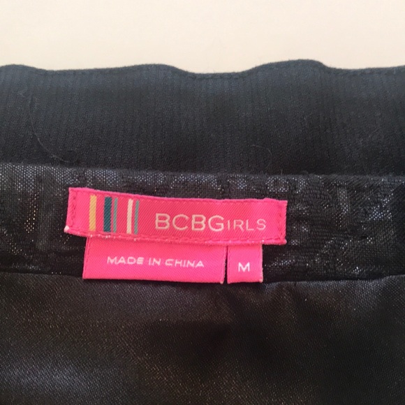 BCBGirls black and short sleeves bolero size M - Picture 4 of 9